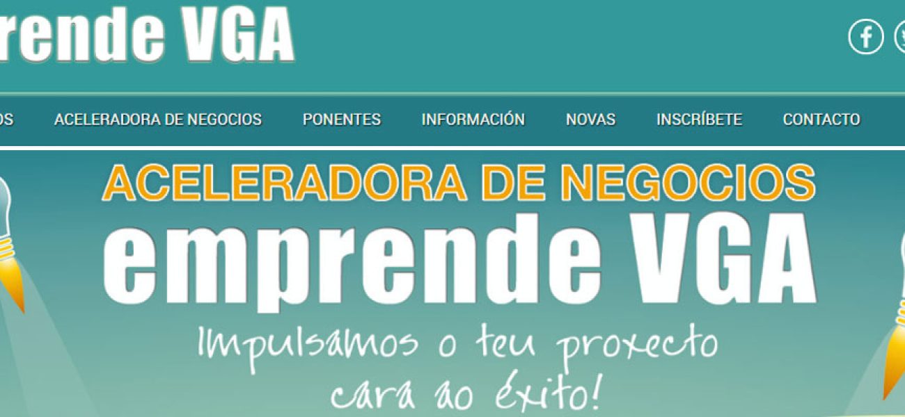 Nueva edición de EmprendeVGA con imagen renovada de su web