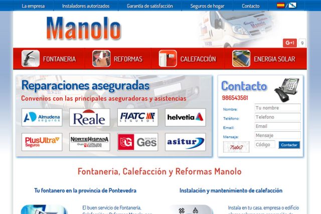 Diseño web, programación y optimización de web corporativa