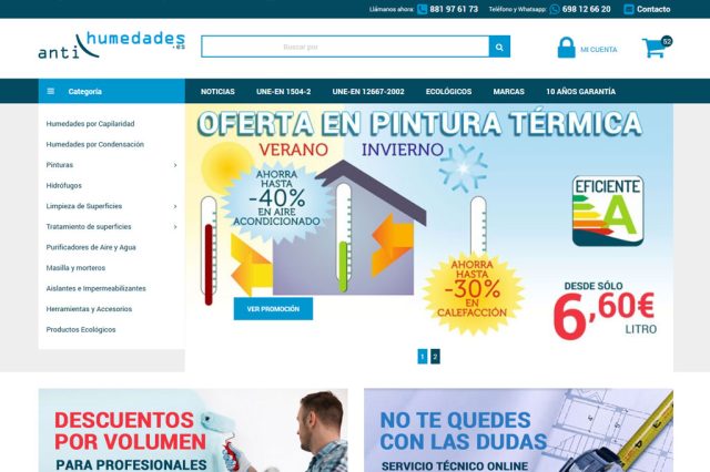 Programación y diseño web mediante gestor de CMS Prestashop
