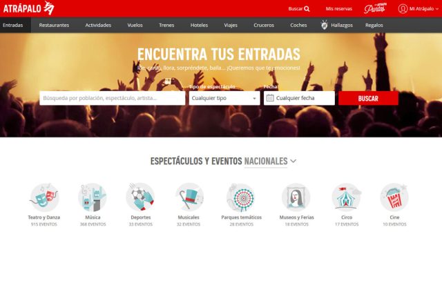 Campañas de SEM para venta de Entradas, vuelos, hoteles