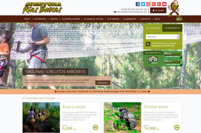 Programación web y diseño a medida para sistema de reservas personalizado
