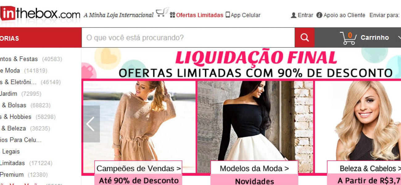 Publicidad online para LightInTheBox Portugal