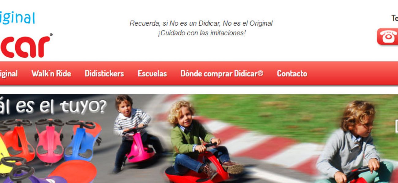 Desarrollo web de Didicar.es y Didicar.pt