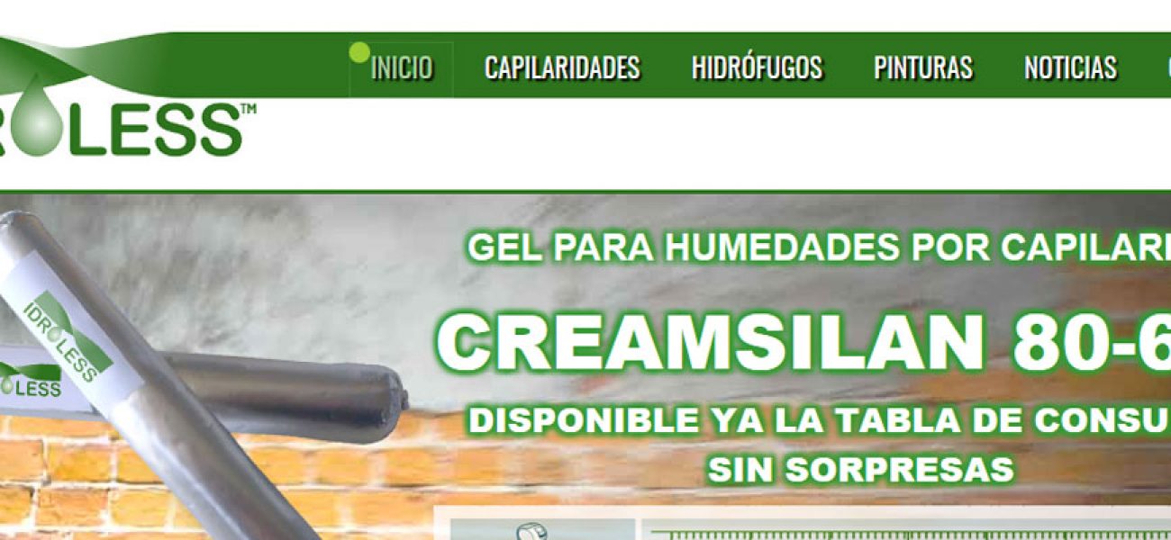 Idroless.com: Lanzamiento de su primera página web