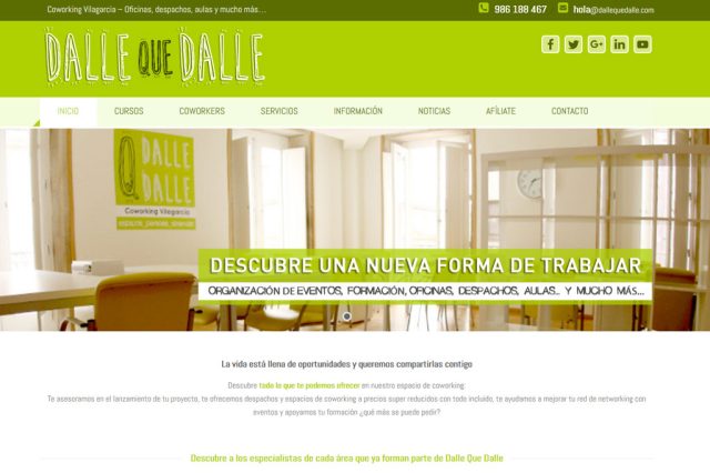 Diseño web y programación de gestor de CMS Wordpress