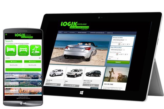 Diseño web y programación a medida para alquiler de coches y reservas de hoteles