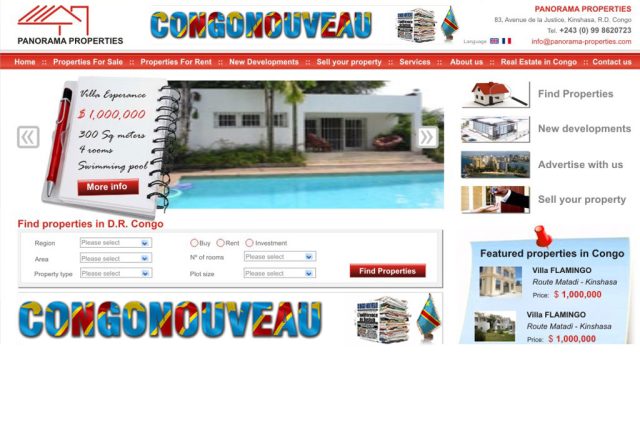 Diseño y programación web de portal inmobiliario