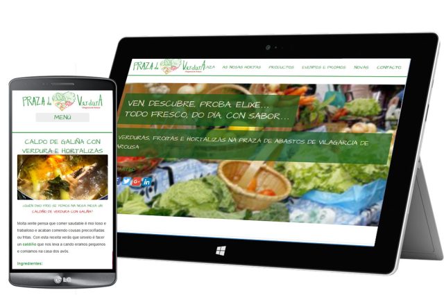 Diseño responsive para poder ver desde cualquier dispositivo móvil