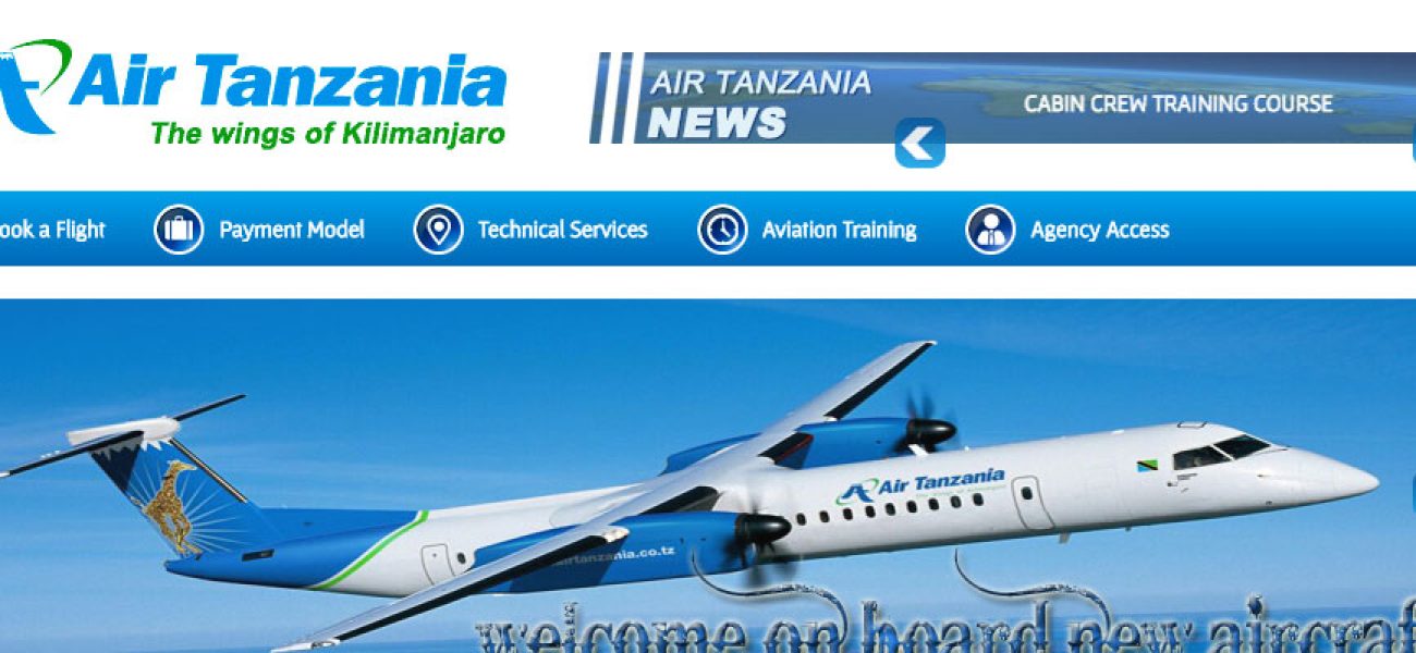 Presentamos la nueva imagen web de Air Tanzania