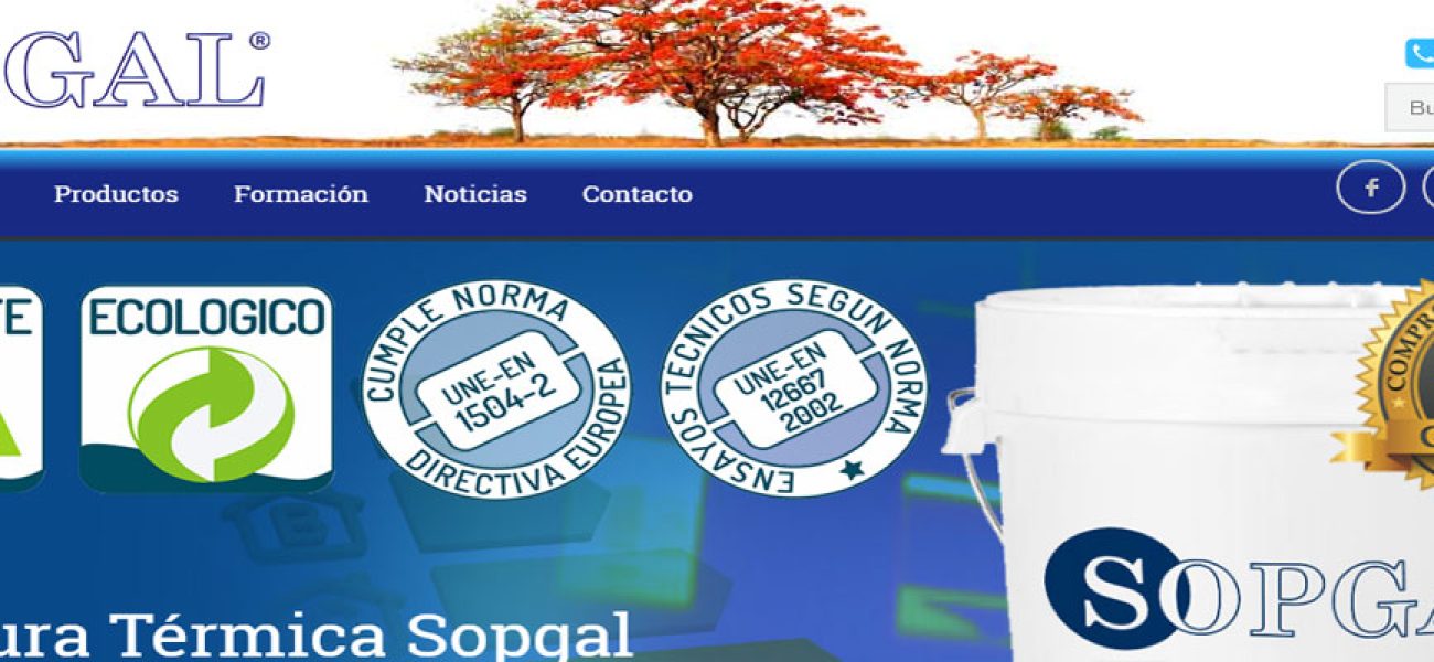 Sopgal vuelve a confiar en nosotros – Relanzamiento web