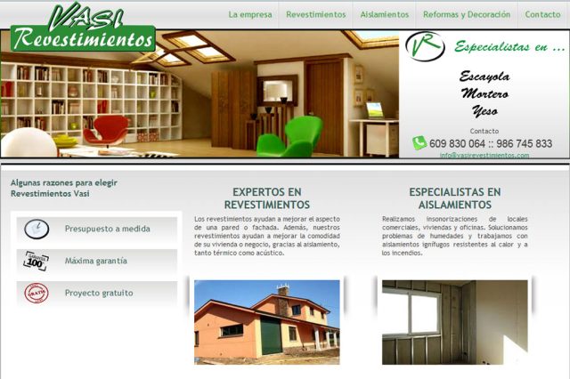 Diseño y programación web a medida de web corporativa